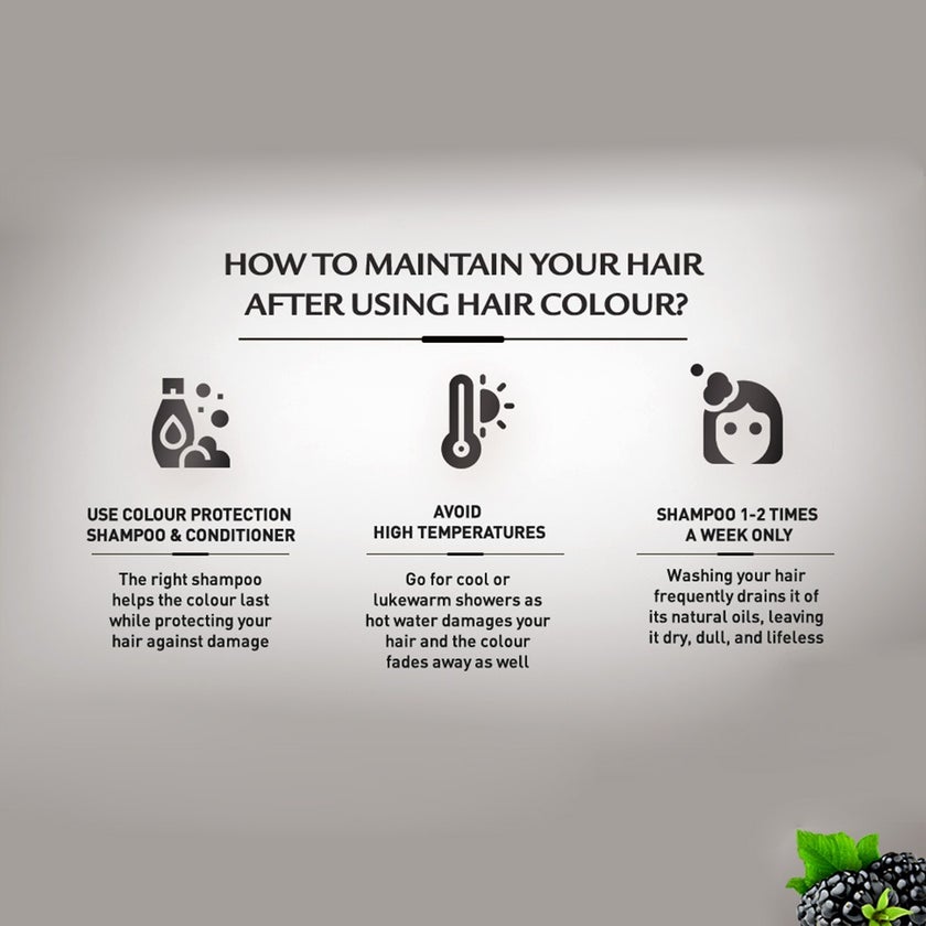 Dabur Vatika Oil Fusion Permanent Hair Color Black 108ml