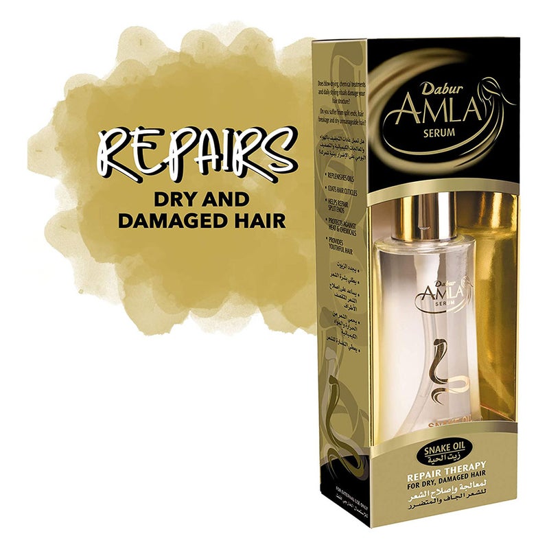 Dabur Amla Snake Oil Repair Therapy Hair Serum For Dry, Damaged Hair 50ml