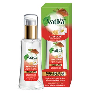 Dabur Vatika Naturals Heat Protect Hair Serum For Saloon Like Shine 47ml
