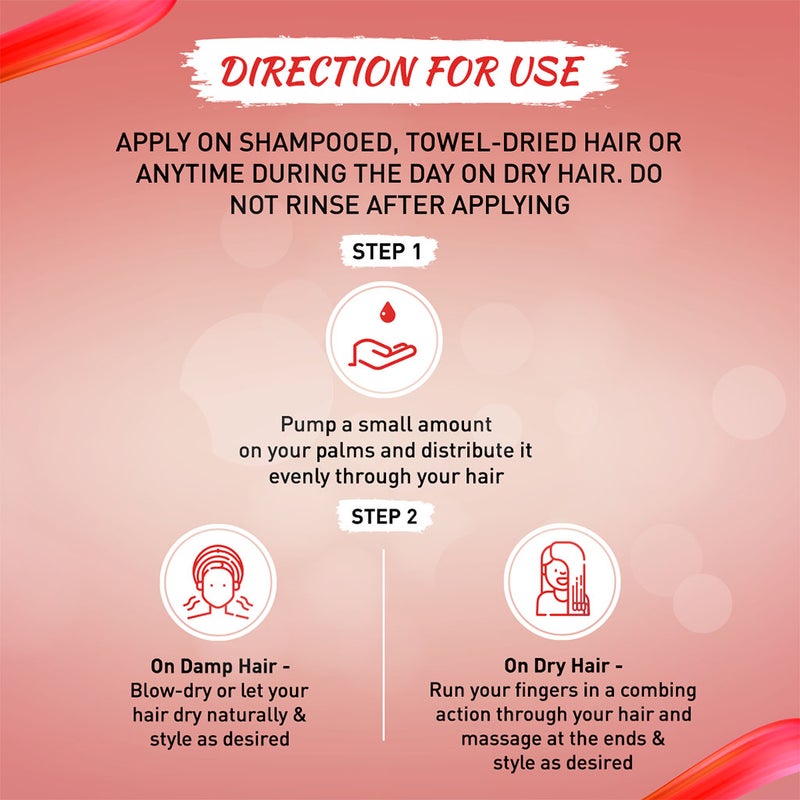 Dabur Vatika Naturals Heat Protect Hair Serum For Saloon Like Shine 47ml