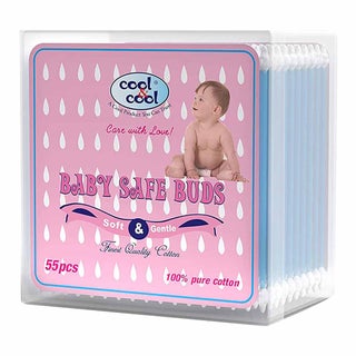 Cool & Cool Baby Safe Cotton Buds 55's