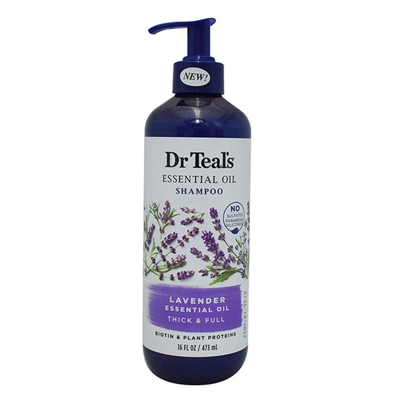 Dr Teal's Lavender Essential Oil Shampoo 473 mL