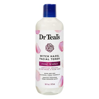 Dr Teal's Witch Hazel Facial Toner Rose Water 473 mL
