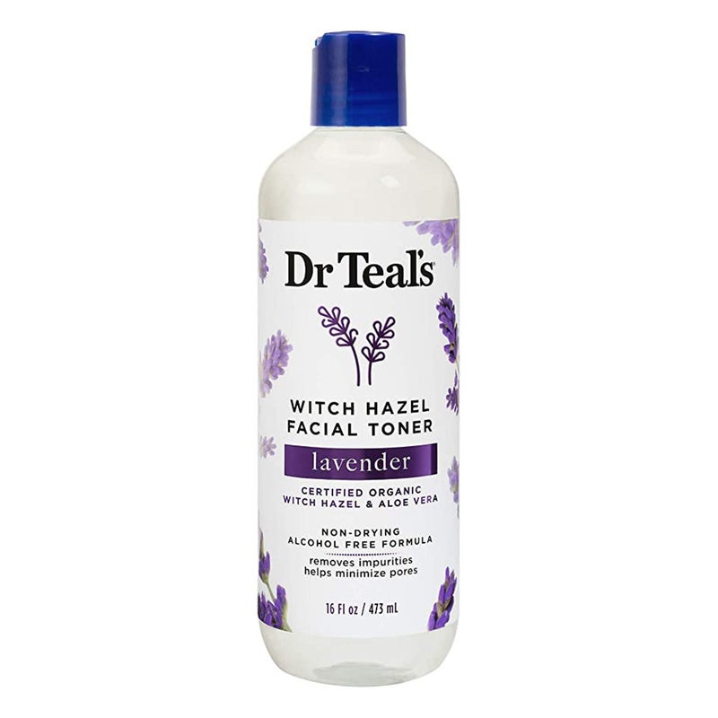 Dr Teal's Lavender Witch Hazel Facial Toner 473 mL
