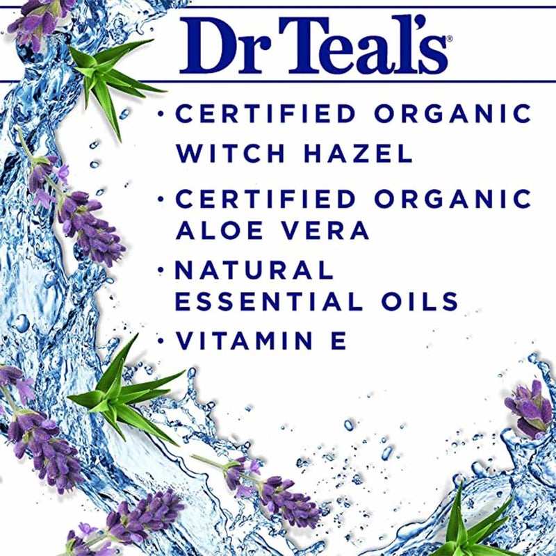 Dr Teal's Lavender Witch Hazel Facial Toner 473 mL