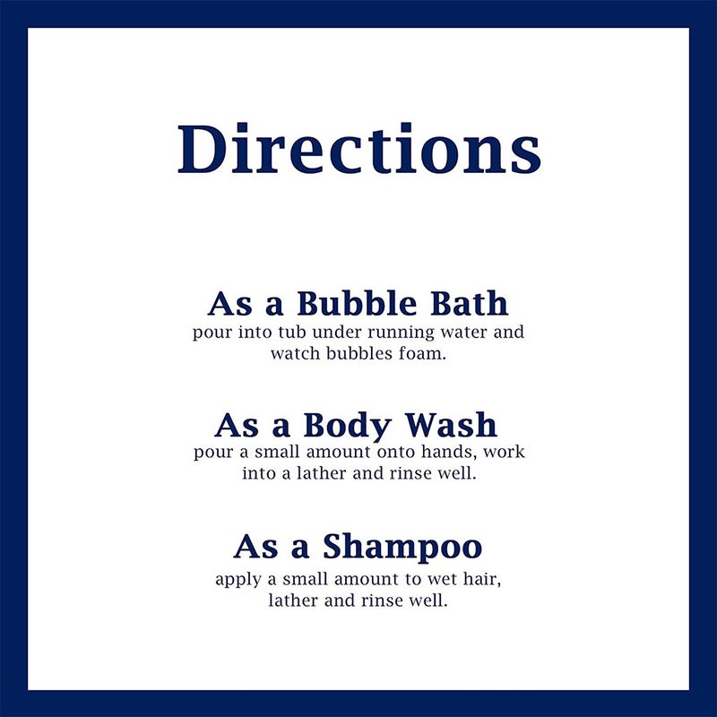 Dr Teal's Kids 3 In 1 Bubble Bath, Body Wash & Shampoo, Elderberry Bath With Vitamin C & Essential Oils 591ml