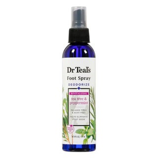 Dr Teal's Revitalizing Foot Spray Deodorize Tea Tree & Peppermint 177 mL