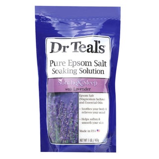 Dr Teal's Soothe & Sleep Pure Epsom Salt Soaking Solution With Lavender 450 g