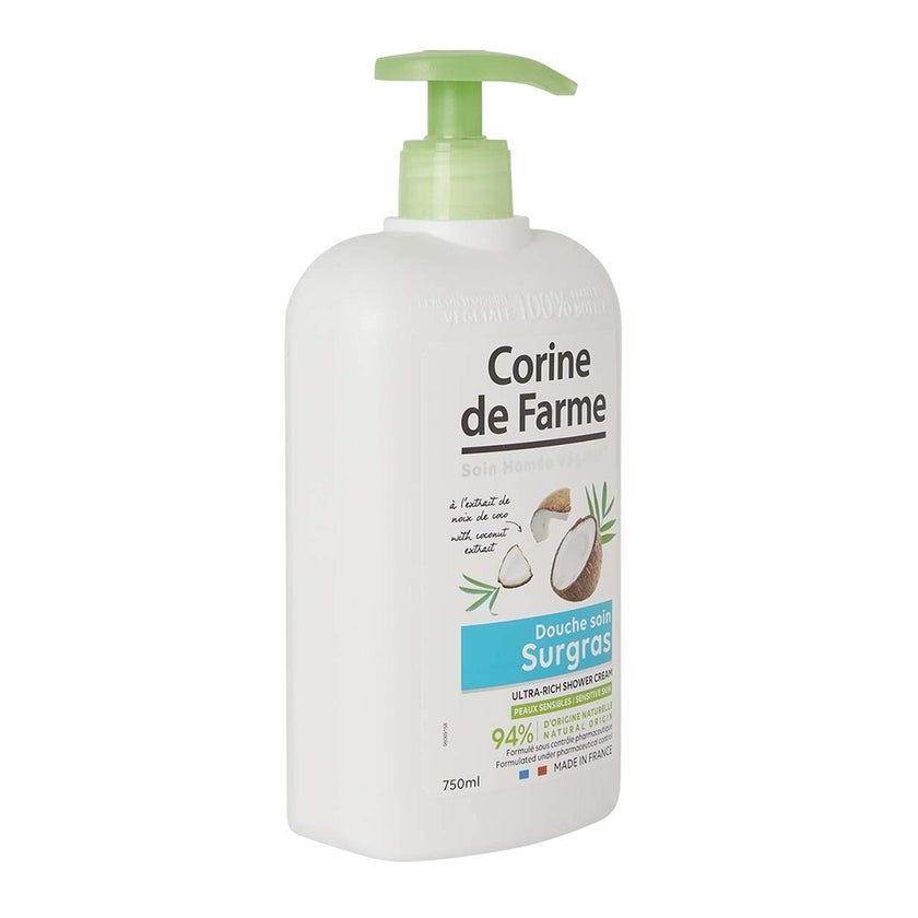 Corine De Farme Ultra Rich Coconut Extract Shower Cream 750ml