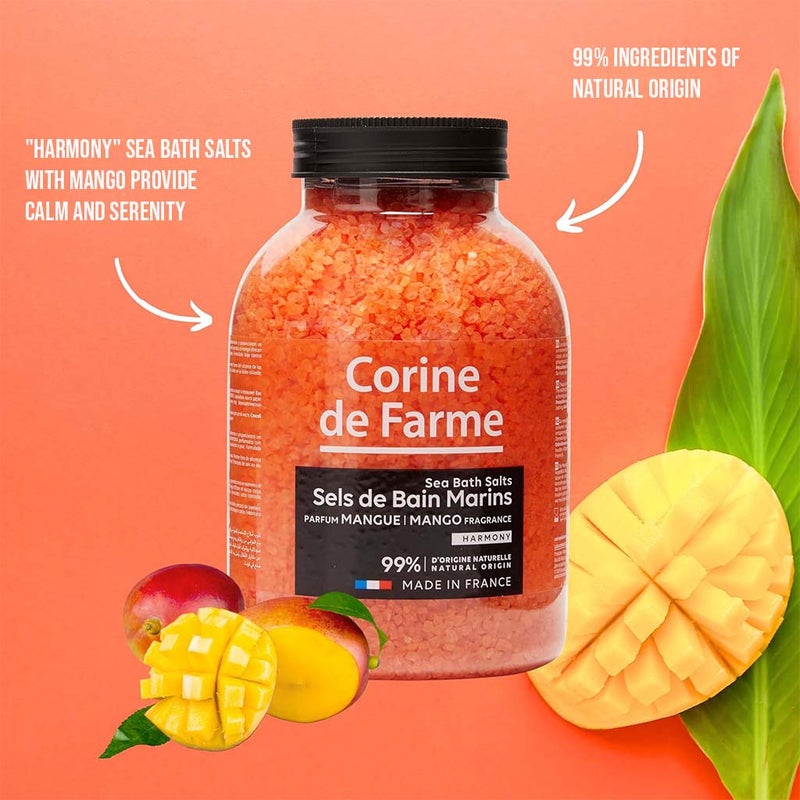 Corine De Farme Sea Bath Salt Mango 1.3 kg