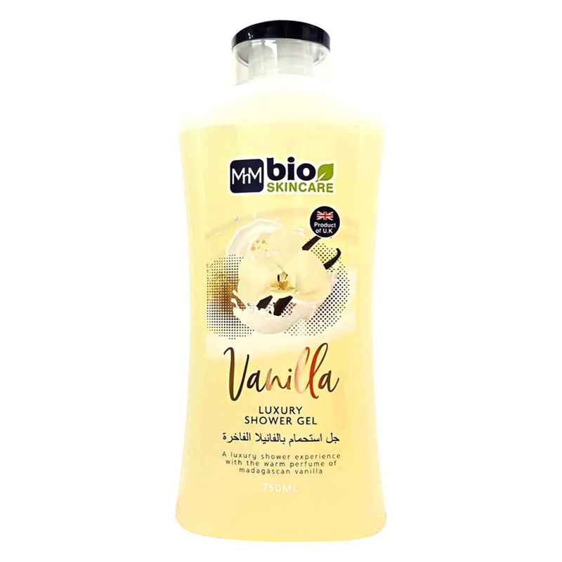 Bio Skincare Vanilla Luxury Shower Gel 750 mL