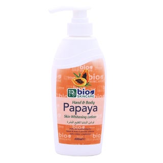 Bio Skincare Papaya Hand And Body Skin Whitening Lotion 400 mL