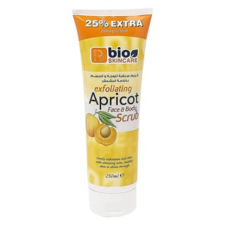 Bio Skincare Apricot Exfoliating Face & Body Scrub 250 mL