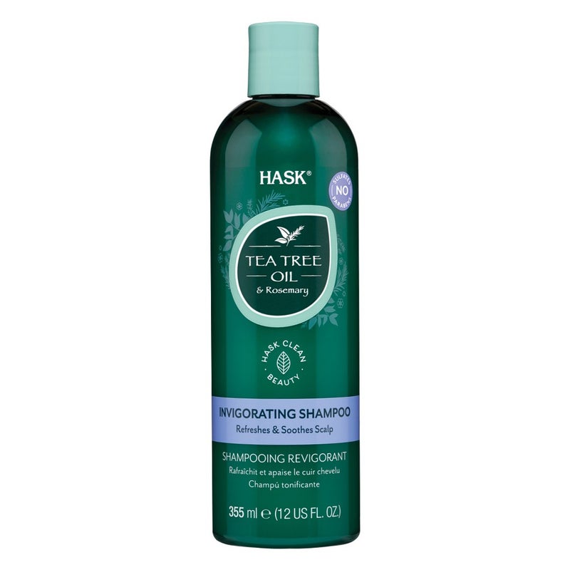 Hask Tea Tree Oil And Rosemary Invigorating Shampoo 355 mL
