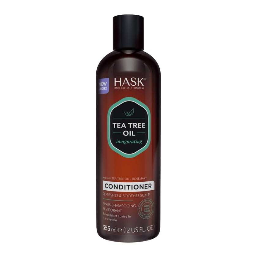Hask Tea Tree Oil And Rosemary Invigorating Conditioner 355ml