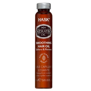 Hask Keratin Protein Smoothing Shine Hair Oil Treatment 18 mL