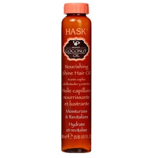 Hask Monoi Coconut Oil Nourishing Shine Hair Oil Treatment 18 mL