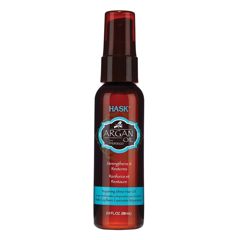 Hask Argan Oil Repairing Shine Hair Oil Treatment 59 mL