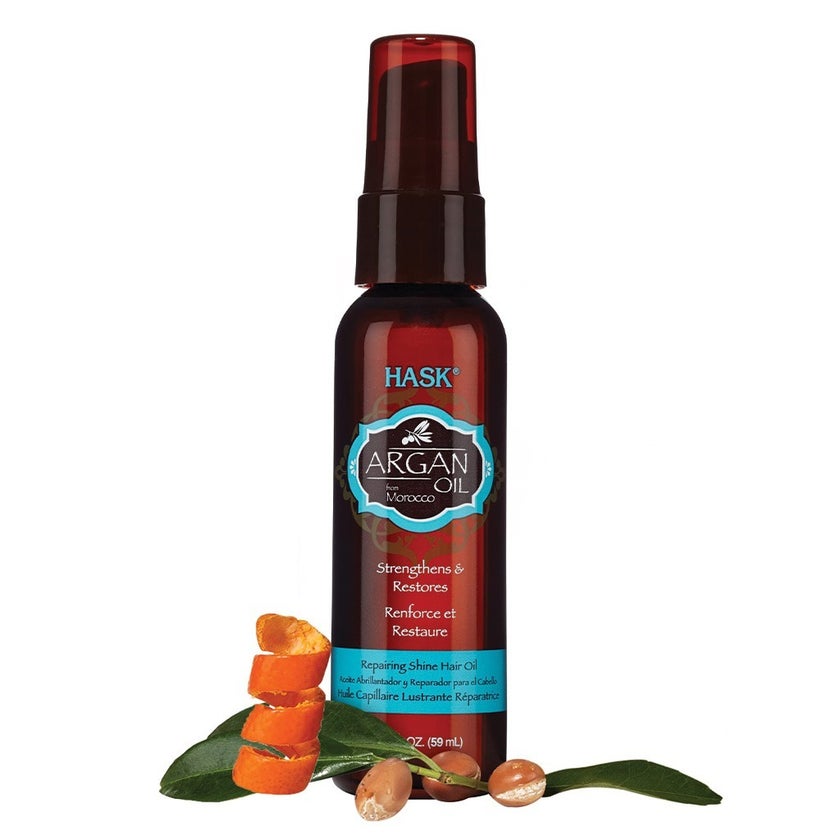 Hask Argan Oil Repairing Shine Hair Oil Treatment 59ml