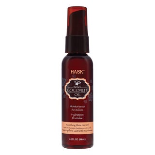 Hask Monoi Coconut Oil Nourishing Shine Hair Oil Treatment 59 mL