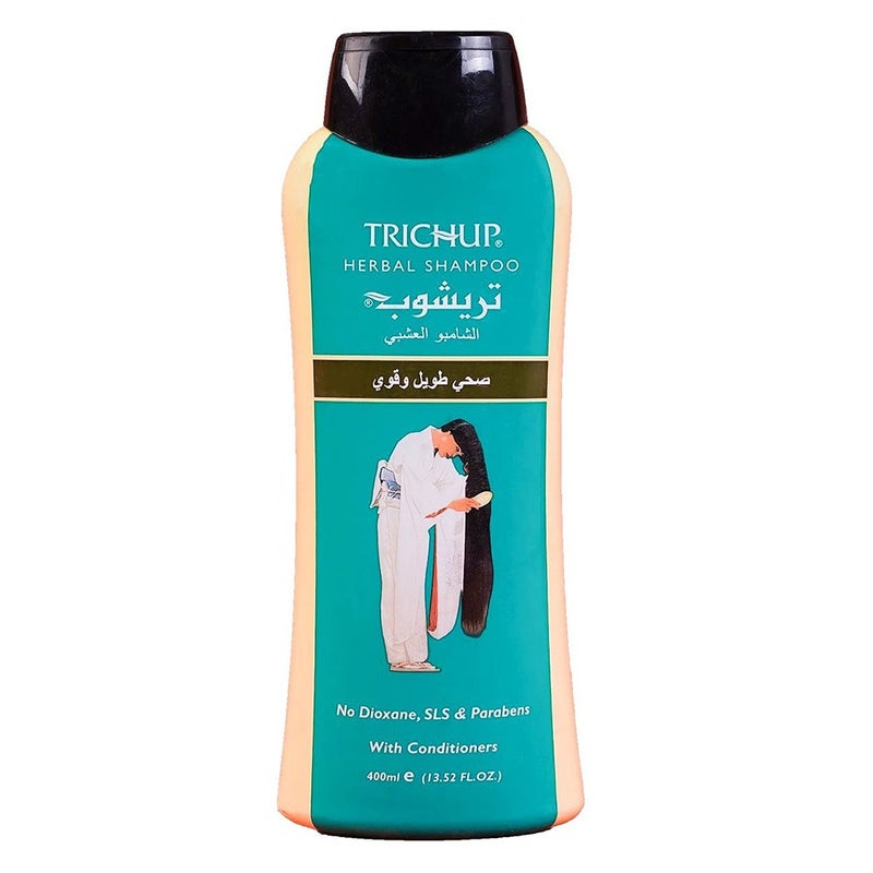 Trichup Healthy, Long & Strong Herbal Shampoo with Conditioners 400 mL