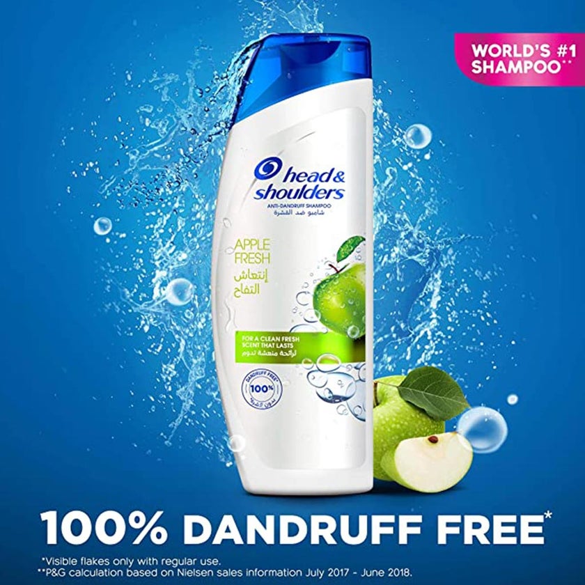 Head & Shoulders Apple Fresh Anti-Dandruff Shampoo 400ml