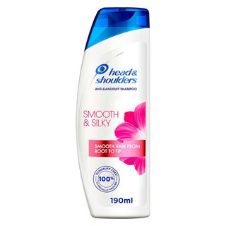 Head & Shoulders Smooth & Silky Anti-Dandruff Paraben-Free Shampoo For Dry & Frizzy Hair 190ml