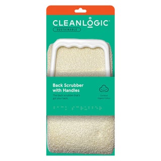 Cleanlogic Sustainable Back Scrubber With Handles CLC-123-24