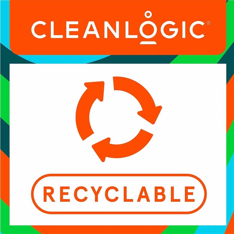 Cleanlogic Sustainable Dual Texture Body Exfoliator, Pack of 2's