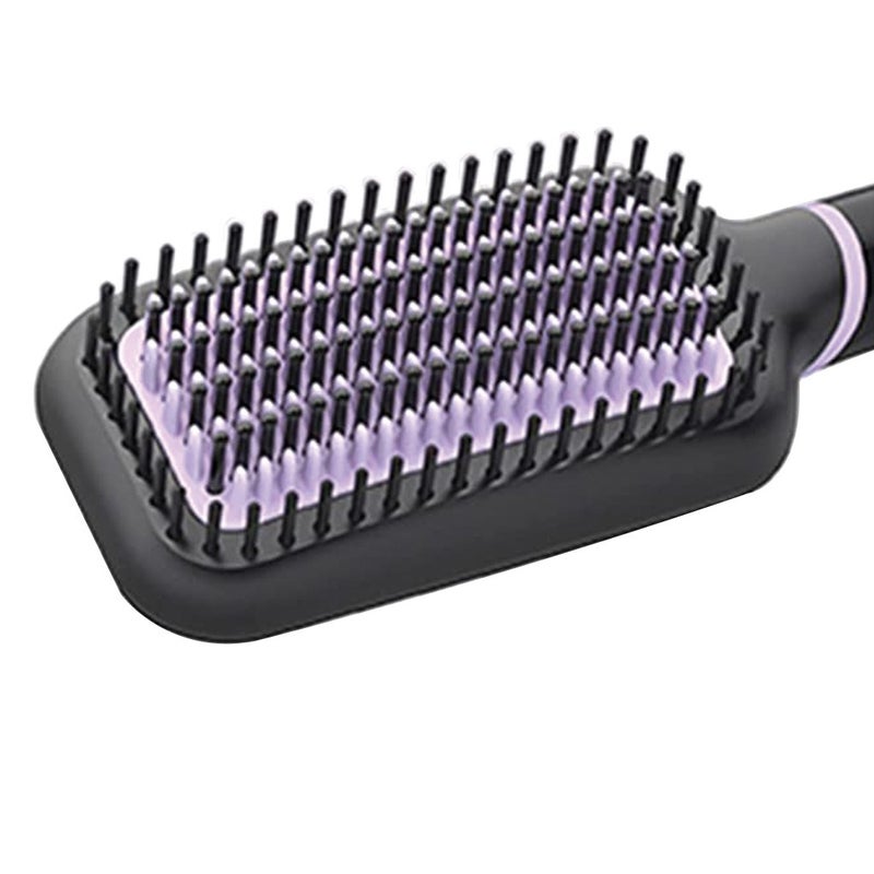 Philips Heated Straightening Brush With Thermo-Protect Black BHH880/03