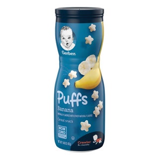 Gerber Puffs 8+ Months Crawler Banana Puffed Cereal Snack 42 g