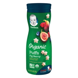 Gerber Puffs 8+ Months Crawler Fig Berry Puffed Grain Snack 42 g