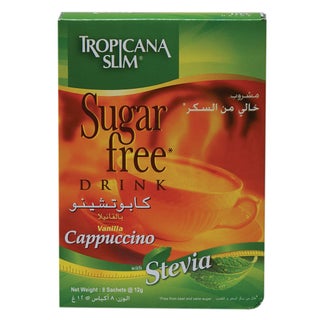 Tropicana Slim® Sugar Free Drink Vanilla Cappuccino 12 g 8's