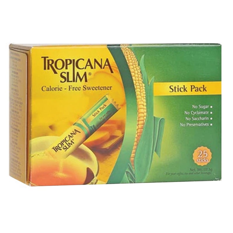 Tropicana Slim® Calorie Free Sweetener Stick 25's