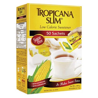 Tropicana Slim® Low Calorie Sweetener Sachet 50's