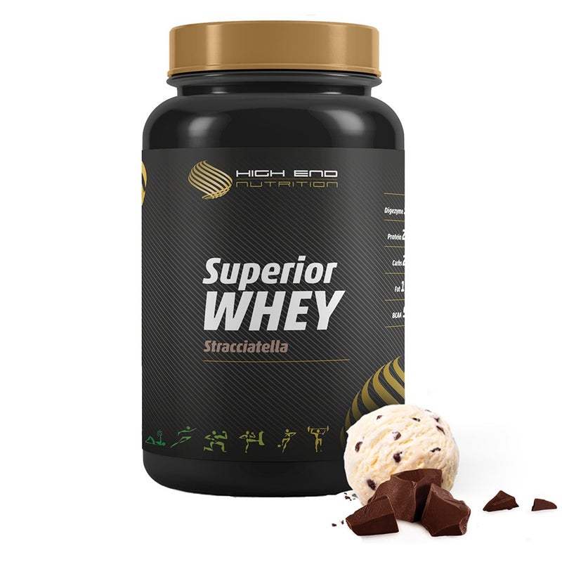 High End Nutrition Superior Whey Stracciatella Powder 908 g