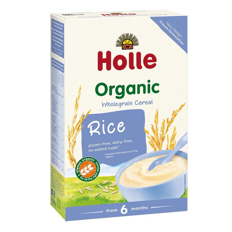 Holle Organic Wholegrain Cereal Rice 250 g