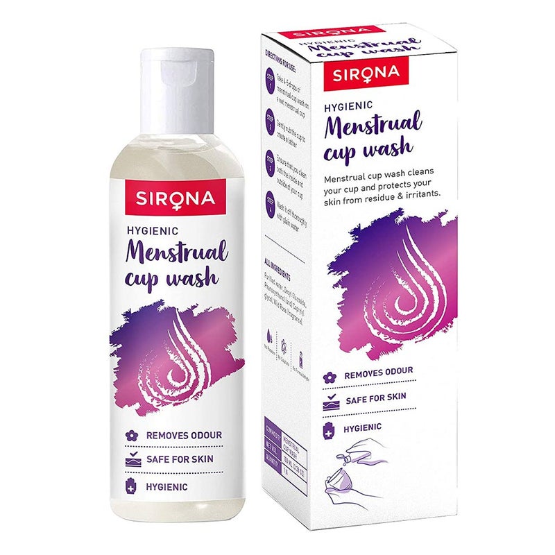 Sirona Hygienic Menstrual Cup Wash 100 mL