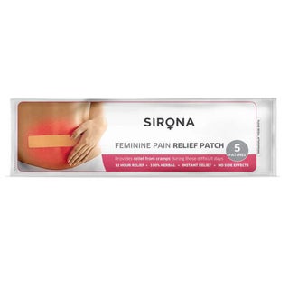 Sirona Period Pain Relief Patch 5's