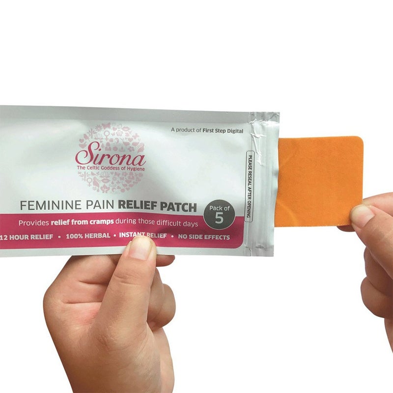 Sirona Period Pain Relief Patch 5's