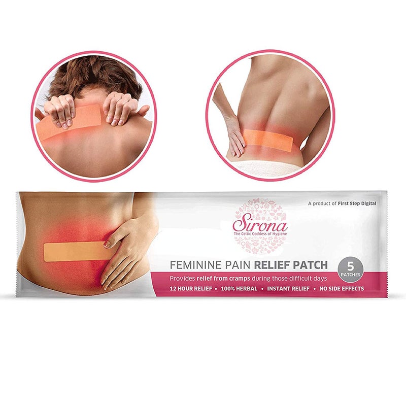 Sirona Period Pain Relief Patch 5's