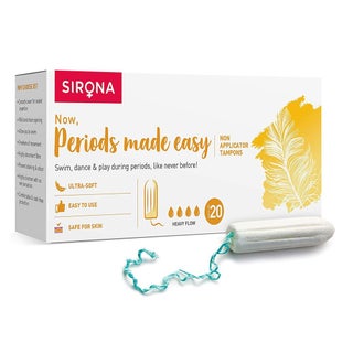 Sirona Now Periods Made Easy Premium Digital Tampons Heavy Flow 20's