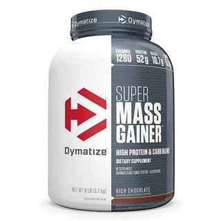 Dymatize Super Mass Gainer Powder, High Protein & Carb Blend, Chocolate 2.7kg