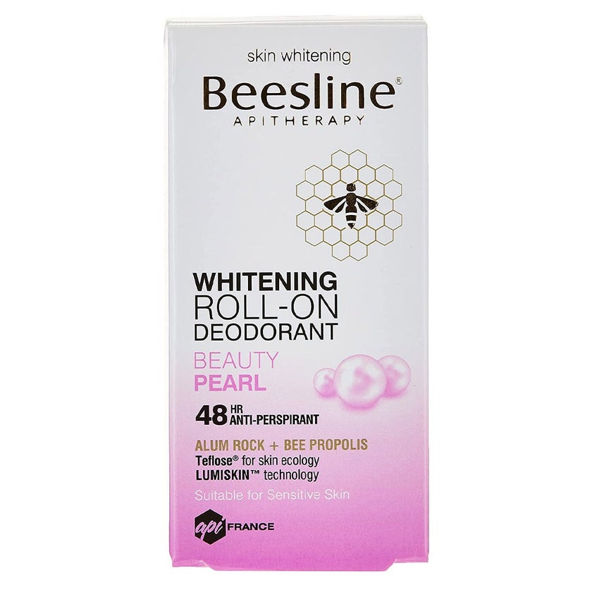 Beesline Apitherapy Whitening Deodorant Roll-On Beauty Pearl 50ml