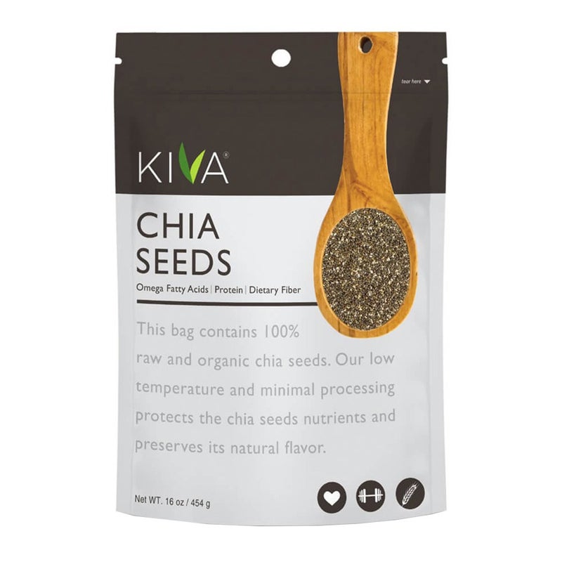 Kiva Organic Chia Seeds 454 g