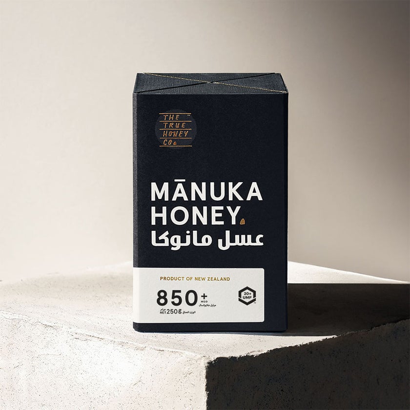 The True Honey Co. 850+ MGO 20+ UMF Manuka Honey 250g