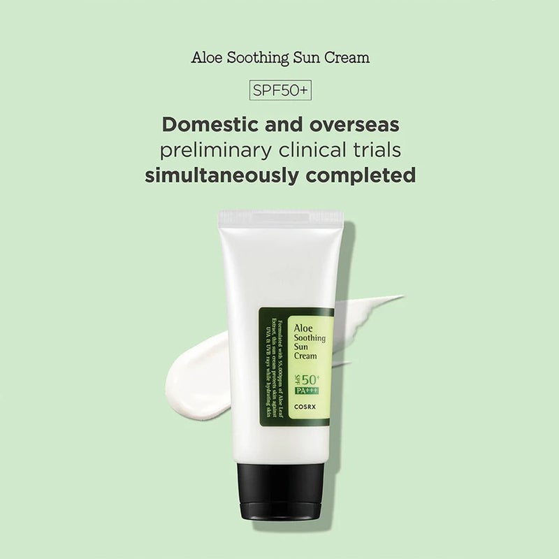 Cosrx Aloe Soothing SPF 50+ PA+++ Moisturizing Sun Cream 50 mL