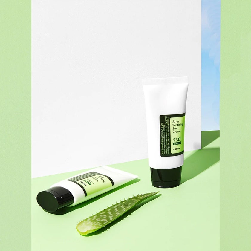 Cosrx Aloe Soothing SPF 50+ PA+++ Moisturizing Sun Cream 50ml