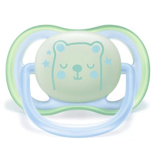 Philips Avent Ultra Air Pacifier Nighttime 0-6M Boy SCF376/11