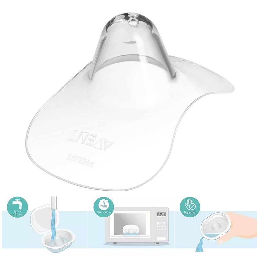 Philips Avent Nipple Shield Medium, Pack of 2's